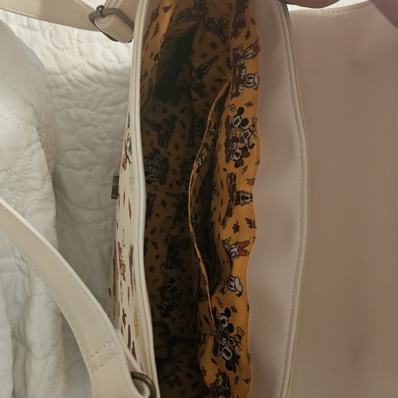 Loungefly Cream and Multicolor Disney Mini Bag - Picture 4 of 7